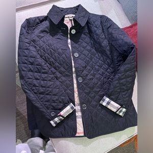 Black Burberry jacket